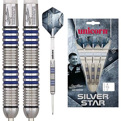 UNICORN Unicorn Silver Star Gary Anderson S in 17 farbig silber,blau