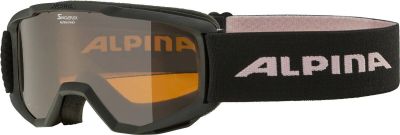 ALPINA Skibrille in schwarz