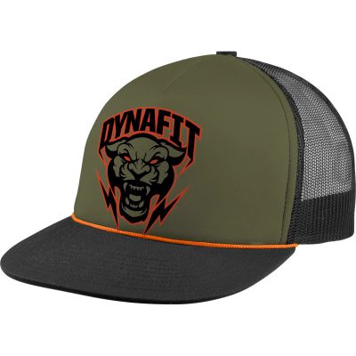 Graphic Trucker Cap in 5751 capulet olive/0910 tigard