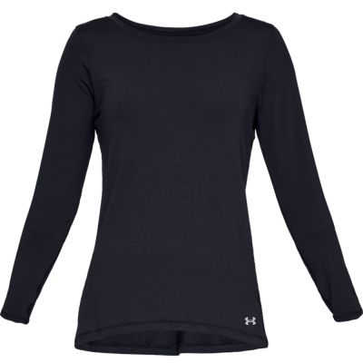 UA HG ARMOUR LONG SLEEVE in schwarz