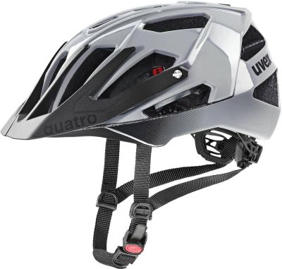 UVEX Fahrradhelm "Quatro" in grau