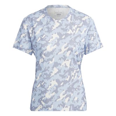 OTR AOP TEE in blue dawn