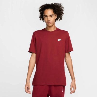 Nike M Nsw Club Tee - team red/white in 677 team red/white