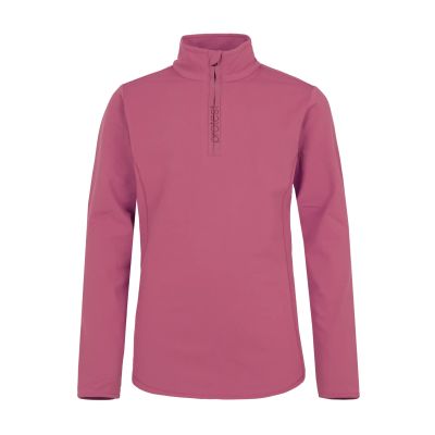 REFABRIZOY JR 1/4 zip top in 840 rose dust