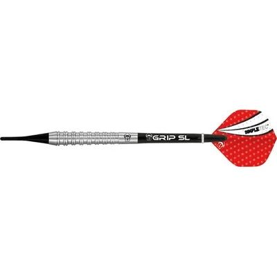 BULL`S Dartpfeil Dot D3 90% Tungsten Soft Dart in silber