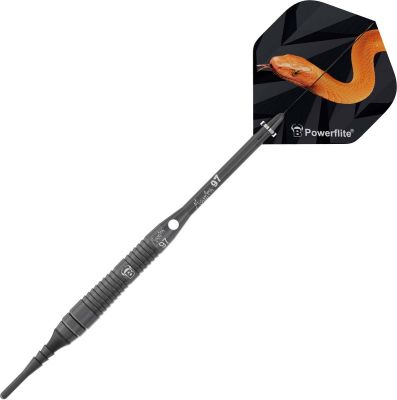 BULL'S Dartpfeil Mamba-97 M4 Soft Dart in braun