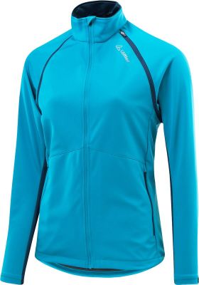 LÖFFLER Damen Funktionsjacke W ZIP-OFF JACKET WS LIGHT in blau