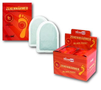 Zehenwärmer Thermopad 001 1 in weiß