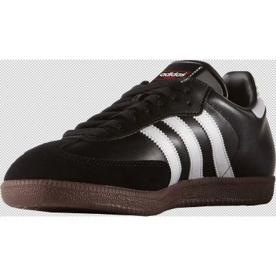 Herren Fussball-Hallenschuhe Samba in schwarz