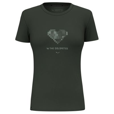 PURE HEART DRY T-SHIRT W in 5280 dark olive