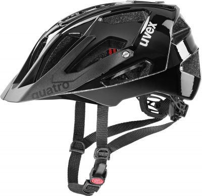 UVEX Fahrradhelm "Quatro" in schwarz