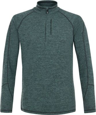 PROTEST Herren Rolli PRTLOUISIANA 1/4 zip top in grün