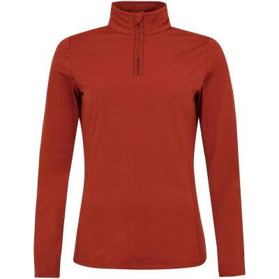 PROTEST Damen Rolli FABRIZ 1/4 zip top in rot