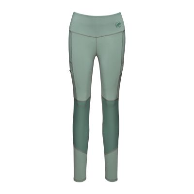 Zinal Hybrid Tights Women in 40240 jade-dark jade