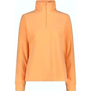 Damen Rolli Damen Fleecepullover in orange