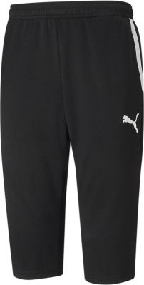 PUMA Herren Fanhose teamLIGA Training 3/4 Pant in schwarz