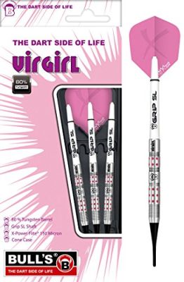 BULL'S Virgirl VR1 Soft Dart in 017 farbig silber