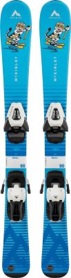 McKINLEY Ski-Set Skitty Schraubbindung in blau