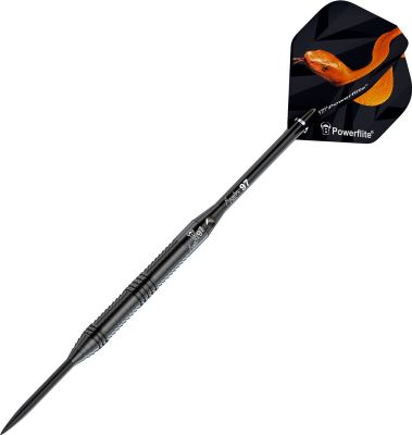 BULL'S Dartpfeil Mamba97 M5 Steel Dart in schwarz