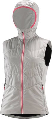 LÖFFLER Damen Weste W HOODED VEST PL60 in grau