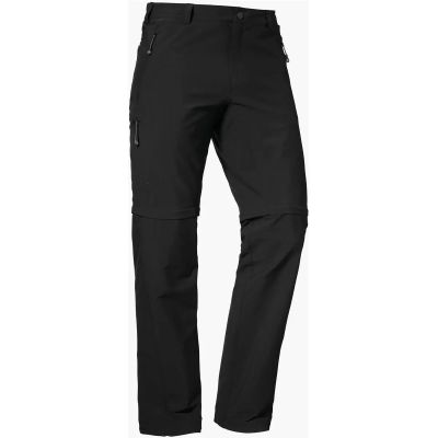 SCHÖFFEL Herren Wanderhose "Koper1 Zip Off" in schwarz