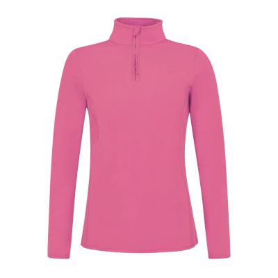 REFABRIZ 1/4 zip top in 840 rose dust