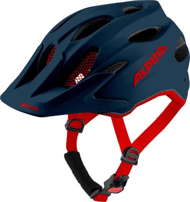 ALPINA Kinder Fahrradhelm Carapax Jr. in blau