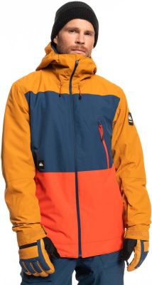 QUIKSILVER Herren Funktionsjacke SYCAMORE JK M SNJT in braun