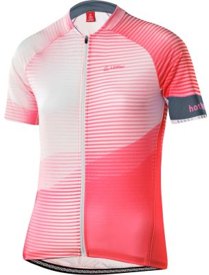 W BIKE JERSEY FZ HOTBOND in rot