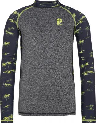 PRTFERMEN JR rashguard long sleeve 906 152 in grau