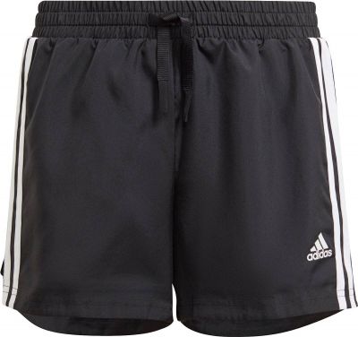 adidas Kinder Designed To Move 3-Streifen Shorts in schwarz