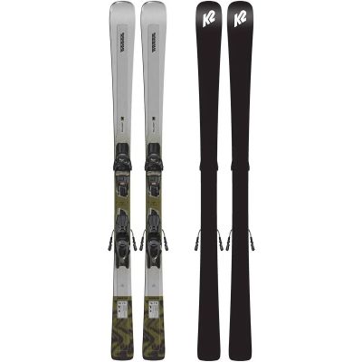 Herren Ski DISRUPTION 76 CTI - M3 11 Compact Quikclik black - anthracite SET in silber