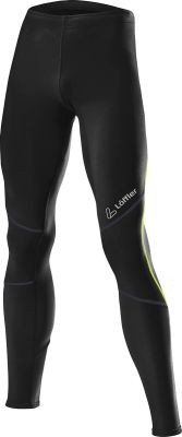 LÖFFLER Herren RUNNING TIGHTS LANG in schwarz