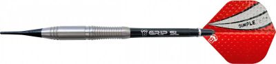 BULL'S Dartpfeil Sirius Soft Dart in silber