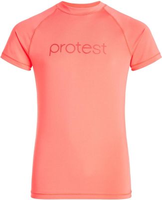 PROTEST Kinder Shirt PRTSENNA JR rashguard short sleeve in pink