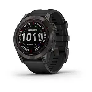 GARMIN Fenix 7 Sapphire Solar Titan in -carbon grey