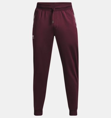 Under Armour Sportstyle Tricot Jogger - dark maroon in 601 dark maroon