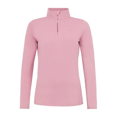 FABRIZ 1/4 zip top in pink