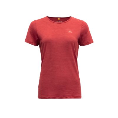 VALLDAL MERINO 130 TEE WMN in rot