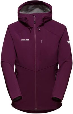 MAMMUT Damen Funktionsjacke Ultimate Comfort SO Hooded Jacket Women in rot