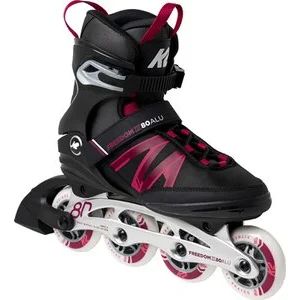 Damen Inlineskates FREEDOM III 80 ALU in schwarz