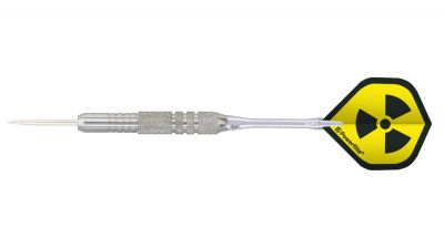 BULL´S Mission Steel Dart in grau