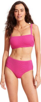 SEAFOLLY Damen Bikinioberteil Sea Dive DD Bandeau Bra in pink