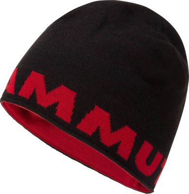 MAMMUT Herren Beanie Mammut Logo in schwarz