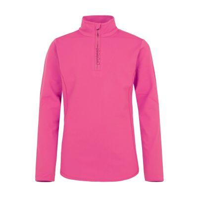 REFABRIZOY JR 1/4 zip top in 634 foxy pink