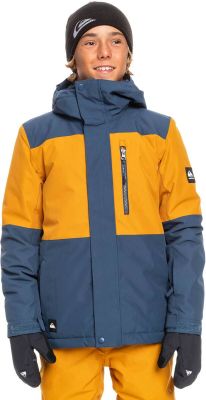 QUIKSILVER Kinder Funktionsjacke MISSION BLOCK B SNJT in blau