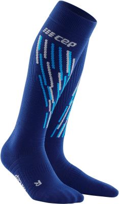 CEP Damen Ski Thermo Socks in blau