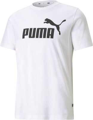 PUMA Herren Shirt ESS Logo Tee in weiß