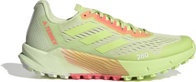 adidas Damen TERREX Agravic Flow 2.0 Trailrunning-Schuh in grün