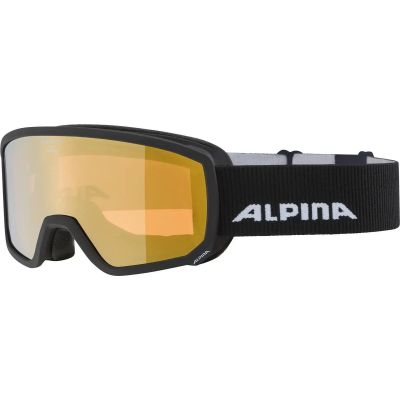 ALPINA Damen Skibrille/Snowboardbrille "Scarabeo S MM" in schwarz